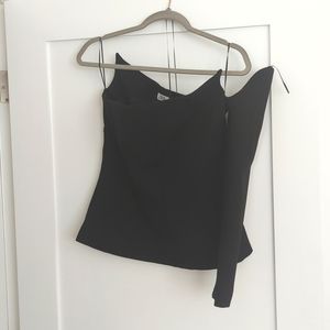 NWT ZARA Asymmetrical Top
